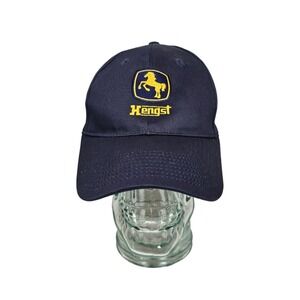 Hengst Filtration Men's‎ Snap Back Hat Cap Black OSFA Dad Casual